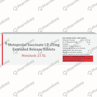 Metolash 25 MG Tablet (10): Uses, Side Effects, Price & Dosage | PharmEasy