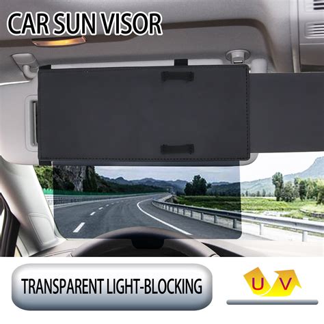 Universal Sun Visor Extender for Car Sunshade Extension Adjustable Shield Anti Glare Car ...