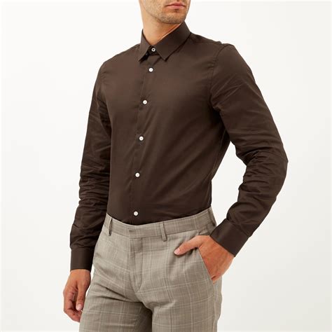 Mens Black Brown Shirts at Ronald Piper blog