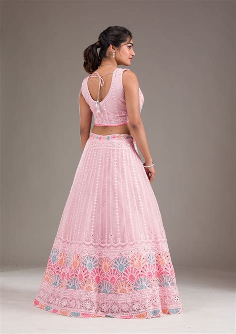 Pink Lehenga - Buy Pink Colour Lehenga Choli Online – Koskii