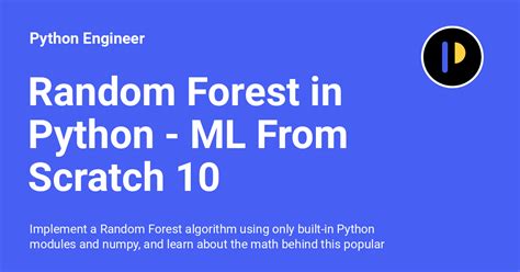 Image result for Random Forest Python Tutorial