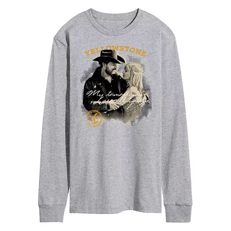 Men's Yellowstone My Tomorrows Are All Yours Long Sleeve Graphic Tee