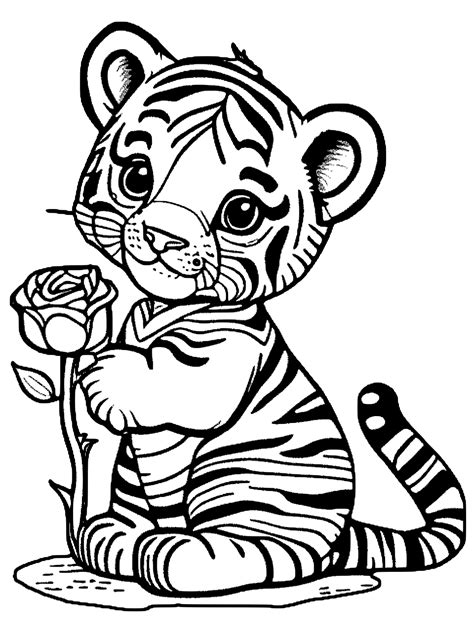 Tiger Printable Coloring Pages [2025]