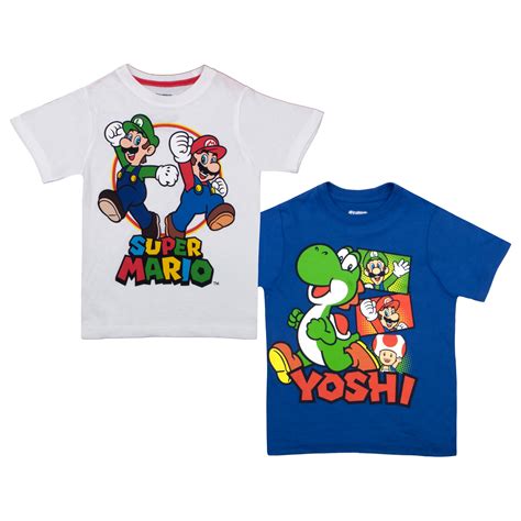 Nintendo Boys Super Mario Bros. Mario Kart & Friends Graphic Long T ...