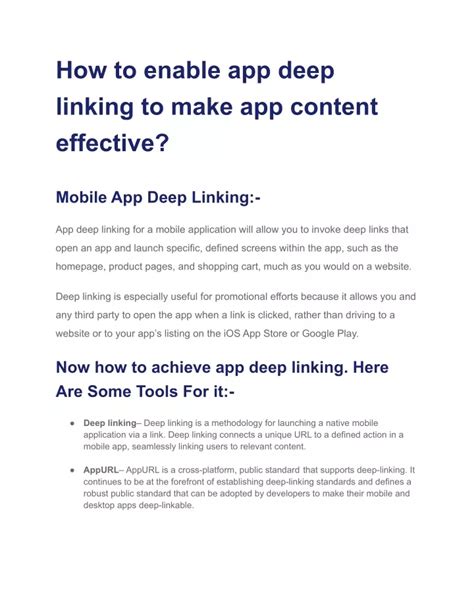 Image result for Deep Links App Design Example