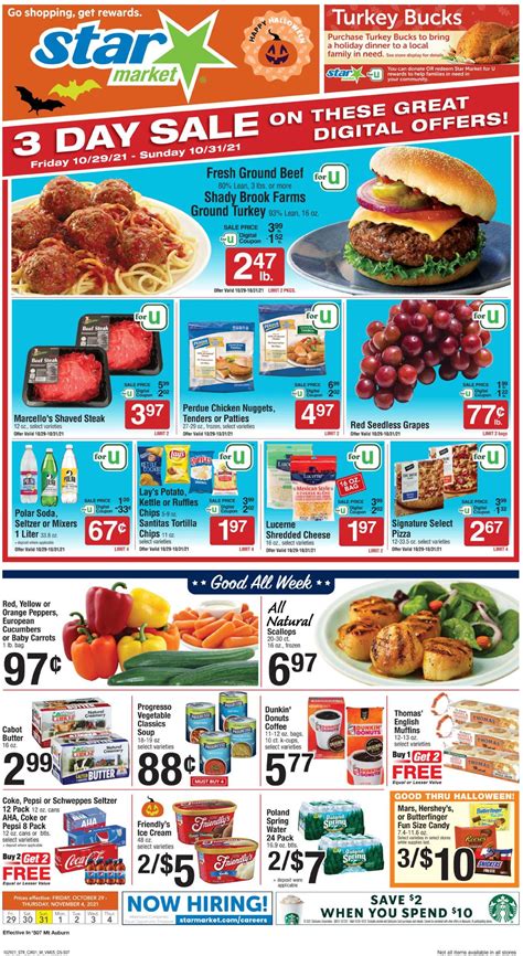 Star Market Ad Circular - 10/29 - 11/04/2021 | Rabato