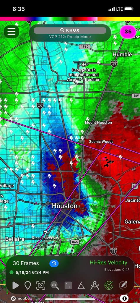Image result for Houston Radar Loop