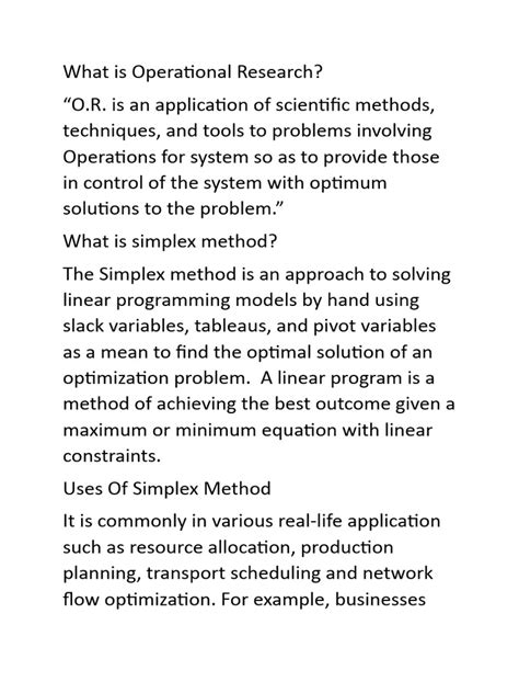 Operational Research Question 的图像结果