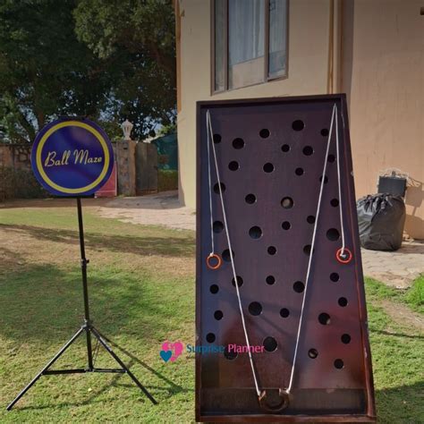 Wooden Ball Maze Game in Jaipur | Fun Carnival Activity for Events