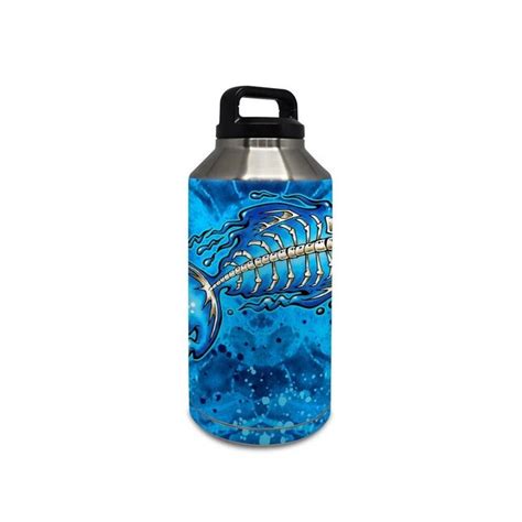 DecalGirl Y64-BBONES Rambler 64 oz Bottle Skin- Barracuda Bones at ...