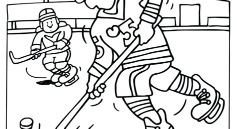 Ice Hockey Goalie Coloring Pages at GetColorings.com | Free printable ...