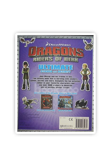 Buy Dragons riders of break-Ultimate Sticker and Activity by Igloo ...