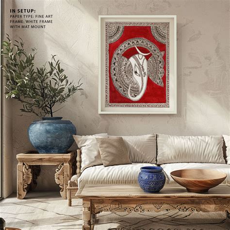 Ganesha Madhubani Art: Buy Madhubani Paintings & Art Prints Online ...