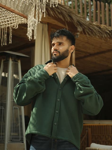 Spring Shacket - Jungle Green – URBAN NEEDS