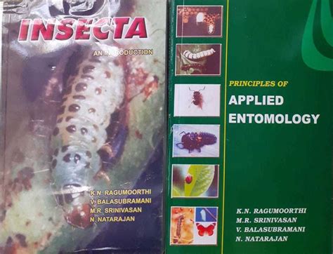 Principles of Applied Entomology.Insecta An Introduction Paperback ...
