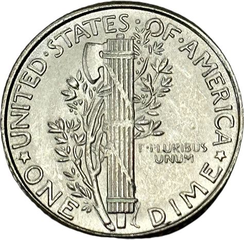 Counterfeit - Mercury Dime - Estados Unidos – Numista