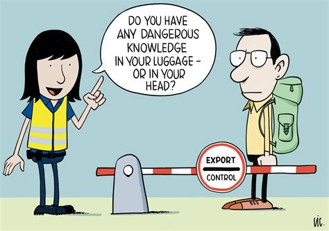 Image result for Export Control List Cartoon