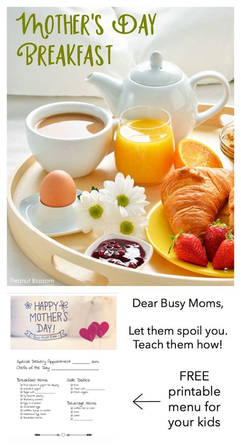 mother's day breakfast ideas for kids
