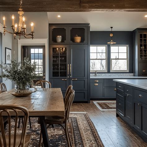 30 Moody Farmhouse Kitchen Ideas that wow in 2025 | Modern farmhouse ...