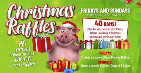 Christmas Ham Raffles, The Ary Toukley, Hamlyn Terrace, 3 December 2023 ...