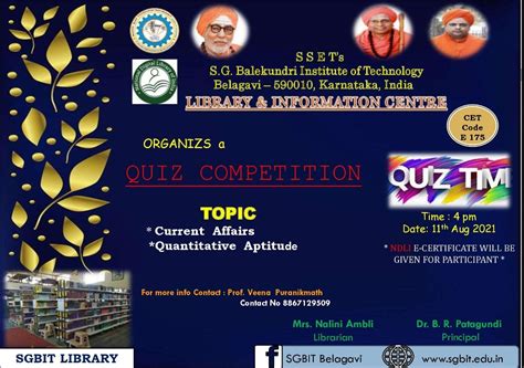 SG Balekundri Institute of Technology