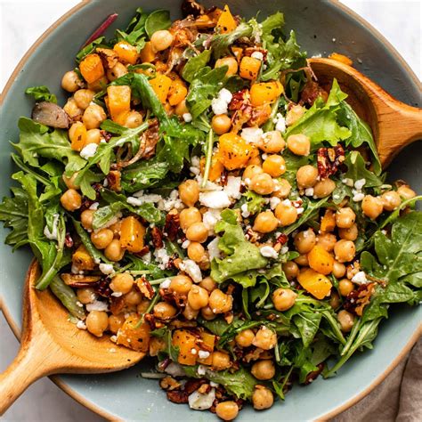 Roasted Butternut Squash Salad - From My Bowl