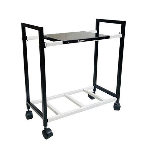 Bluefx Metal 2-Tier Inverter Battery Trolley for Home and Office – with ...