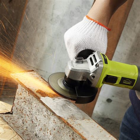 Angle Grinder, DEWINNER Corded Cutting Grinding Polishing, with Disc ...