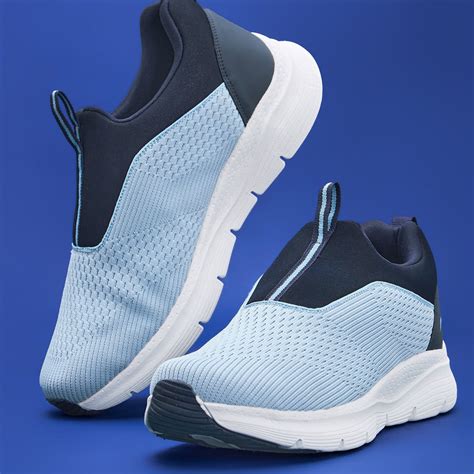 Buy Avant Men's Sigma Slip-On Walking shoes - Ice Blue Online in India ...