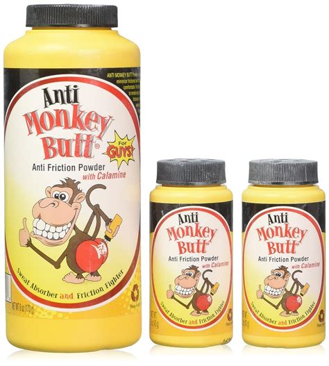 AntiMonkeyButt Anti Monkey Butt Anti Friction Powder with 2 Travel ...