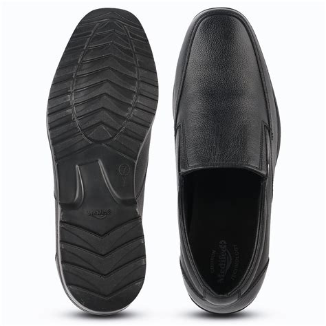 Medifeet Shoes for Men (Formal) (Premium Genuine Leather | Comfy Footb