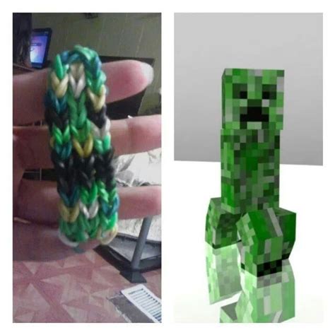 Wonder Loom Tutorial Minecraft 的图像结果