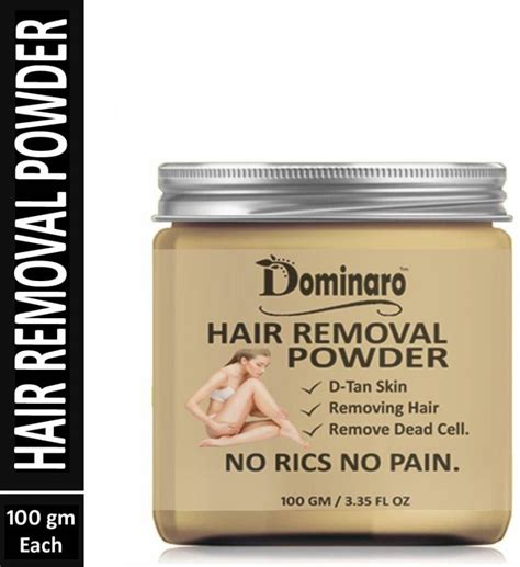 Dominaro 100 % Pure Hair Removal Powder Three in one Use For Powder D ...