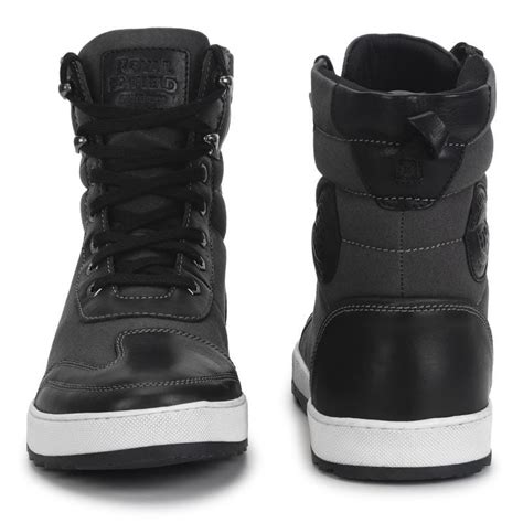 Royal Enfield Sturdy Leather Riding Boots (Grey)– Moto Central