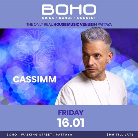 CASSIMM - BOHO WALKINGSTREET PATTAYA, 139, 23 Moo 10, Pattaya Walking ...