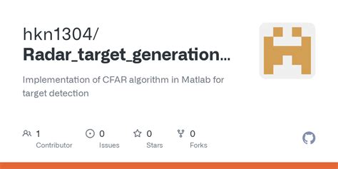 Generic Radar Target Generator 的图像结果