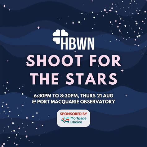 Shoot for the Stars - Inspiration Event