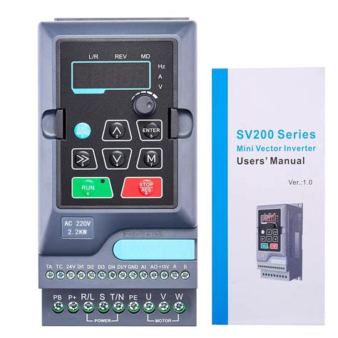 VIGELA AC220V 2.2KW 3HP Frequency Converter/VFD with SVC Mode : Amazon ...