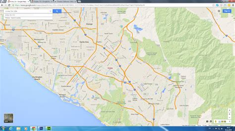 Irvine, California Map
