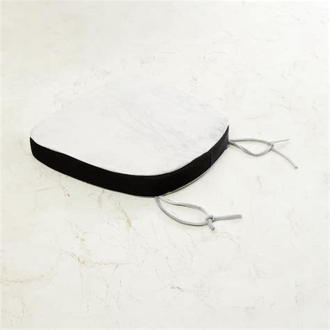 Buy Slumber Poise Solid Memory Foam Memory Foam Chair Pad : 43 cm x 42 ...