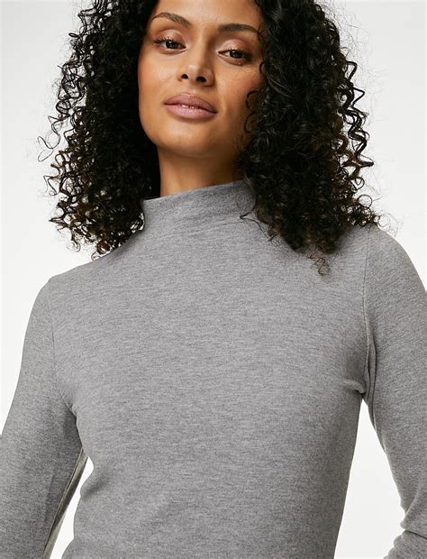 Buy Heatgen™ Medium Fleece Thermal Turtle Neck Top at Marks & Spencer