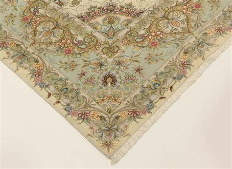 Perserteppich Tabriz 50 a. Seide hell (253x345cm)