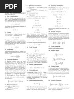 Image result for Multivariable Calculus Formulas