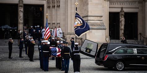 Image result for Bush Funeral Programs