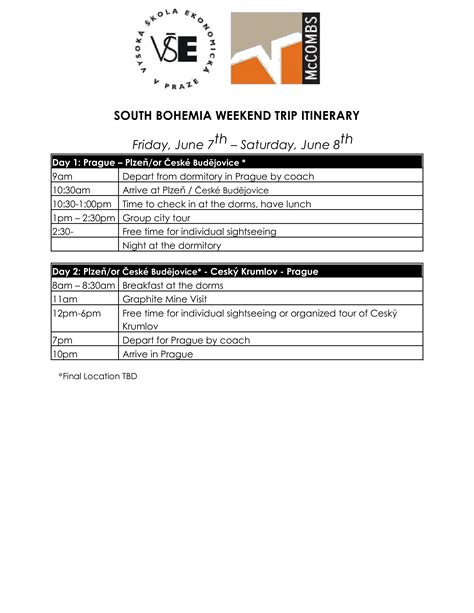 Image result for 3-Day Weekend Programming Template