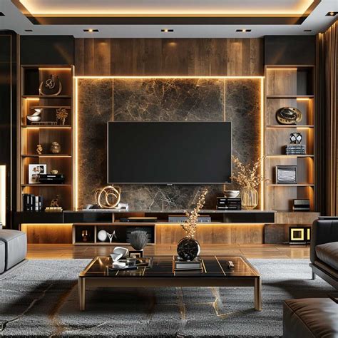 35+ Sleek and Chic TV Wall Panel Designs for a Modern Look • 333k ...
