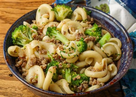 Broccoli Sausage Pasta - Vegetable Recipes
