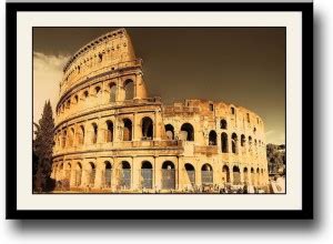 Eureka Designs Roman Colosseum Fine Art Print Paper Print ...