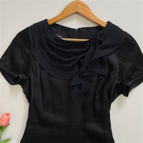 S.BORN BLACK DRESS - BUST 36 – Outdated
