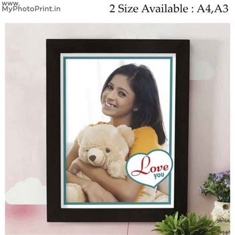 Personalized Stylish Photo Frame – MyPhotoPrint.in